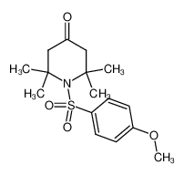 N-(p-Methoxy-benzolsulfonyl)-2,2,6,6-tetramethyl-4-oxo-piperidin CAS:19756-76-4 manufacturer & supplier