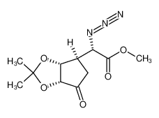 (S)-Azido-((3aR,4R,6aR)-2,2-dimethyl-6-oxo-tetrahydro-cyclopenta[1,3]dioxol-4-yl)-acetic acid methyl ester CAS:197565-51-8 manufacturer & supplier