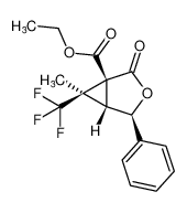 rel-ethyl (1R,4R,5S,6R)-6-methyl-2-oxo-4-phenyl-6-(trifluoromethyl)-3-oxabicyclo[3.1.0]hexane-1-carboxylate CAS:197566-53-3 manufacturer & supplier