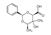 2,4-O-benzylidene-5-deoxy-3-C-methyl-D-ribonic acid CAS:197567-46-7 manufacturer & supplier