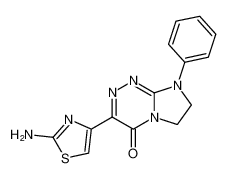 3-(2-aminothiazol-4-yl)-8-phenyl-7,8-dihydroimidazo[2,1-c][1,2,4]triazin-4(6H)-one CAS:197567-56-9 manufacturer & supplier