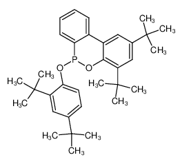 2,4-di-tert.-butyl-6-(2,4-di-tert.-butyl-phenoxy)-di-benz[c,e]-[1,2]oxaphosphorine CAS:197570-46-0 manufacturer & supplier