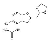 4-acetylamino-5-hydroxy-2-(2-oxoethyl)-2,3-dihydrobenzo[b]furan ethylene acetal CAS:197578-64-6 manufacturer & supplier