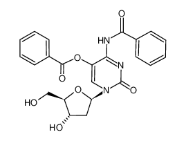 Benzoic acid 4-benzoylamino-1-((2R,4S,5R)-4-hydroxy-5-hydroxymethyl-tetrahydro-furan-2-yl)-2-oxo-1,2-dihydro-pyrimidin-5-yl ester CAS:197579-68-3 manufacturer & supplier