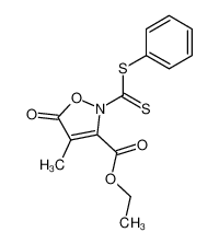 Ethyl 4-methyl-5-oxo-2-phenylsulfanylthiocarbonyl-2,5-dihydroisoxazole-3-carboxylate CAS:197582-19-7 manufacturer & supplier