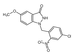 1-(4-chloro-2-nitrobenzyl)-5-methoxy-1,2-dihydro-3H-indazol-3-one CAS:197584-02-4 manufacturer & supplier