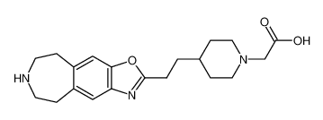 2-(4-(2-(6,7,8,9-tetrahydro-5H-oxazolo[4',5':4,5]benzo[1,2-d]azepin-2-yl)ethyl)piperidin-1-yl)acetic acid CAS:197585-92-5 manufacturer & supplier