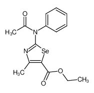 2-(N-acetyl-anilino)-4-methyl-selenazole-5-carboxylic acid ethyl ester CAS:19761-75-2 manufacturer & supplier