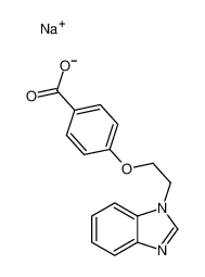 sodium,4-[2-(benzimidazol-1-yl)ethoxy]benzoate CAS:197635-34-0 manufacturer & supplier