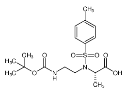 N-(2-((tert-butoxycarbonyl)amino)ethyl)-N-tosyl-L-alanine CAS:197641-36-4 manufacturer & supplier