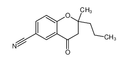 2-Methyl-4-oxo-2-propyl-chroman-6-carbonitrile CAS:197653-62-6 manufacturer & supplier