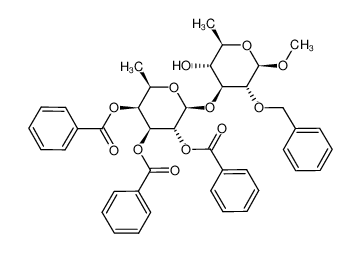 methyl 2-O-benzyl-3-O-(2,3,4-tri-O-benzoyl-β-D-fucopyranosyl)-β-D-quinovopyranoside CAS:197657-33-3 manufacturer & supplier