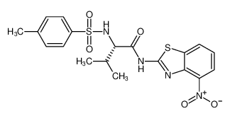 (S)-3-methyl-2-((4-methylphenyl)sulfonamido)-N-(4-nitrobenzo[d]thiazol-2-yl)butanamide CAS:197661-37-3 manufacturer & supplier