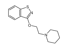 3-(2-piperidin-1-ylethoxy)-1,2-benzothiazole CAS:19767-25-0 manufacturer & supplier