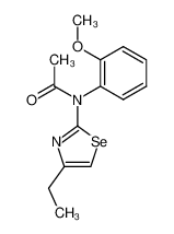 N-(4-ethyl-selenazol-2-yl)-N-(2-methoxy-phenyl)-acetamide CAS:19769-38-1 manufacturer & supplier