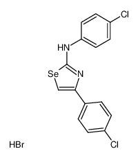 (4-chloro-phenyl)-[4-(4-chloro-phenyl)-selenazol-2-yl]-amine; hydrobromide CAS:19769-63-2 manufacturer & supplier