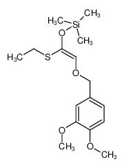 (Z)-((2-((3,4-dimethoxybenzyl)oxy)-1-(ethylthio)vinyl)oxy)trimethylsilane CAS:197706-80-2 manufacturer & supplier