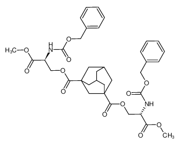 Adamantane-1,3-dicarboxylic acid bis-((S)-2-benzyloxycarbonylamino-2-methoxycarbonyl-ethyl) ester CAS:197707-04-3 manufacturer & supplier