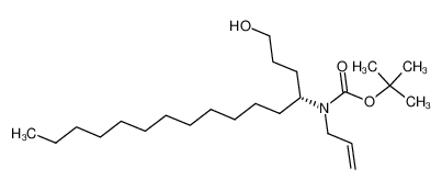 (R)-4-[N-(tert-butoxycarbonyl)-N-(2-propenyl)amino]hexadecan-1-ol CAS:197707-21-4 manufacturer & supplier