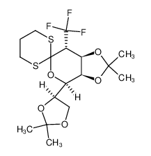 1,2-dideoxy-3,4:6,7-di-O-isopropylidene-1,1-[propylenebis(sulfanediyl)]-2-C-(trifluoromethyl)-D-glycero-D-galacto-heptopyranose CAS:197707-32-7 manufacturer & supplier