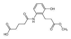 4-{3-hydroxy-2-[2-(methoxycarbonyl)ethyl]phenylaminocarbonyl}butanoic acid CAS:197707-90-7 manufacturer & supplier