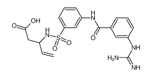 (+-) 3-[[[3-[[[3-[(aminoiminomethyl)amino]phenyl]-carbonyl]amino]phenyl]sulfonyl]amino]-4-pentenoic acid CAS:197719-52-1 manufacturer & supplier