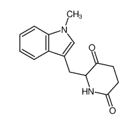 6-(1-methyl-indol-3-ylmethyl)-piperidine-2,5-dione CAS:19772-74-8 manufacturer & supplier