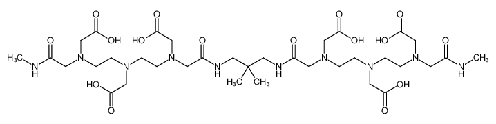 6,9,19,22-tetrakis(carboxymethyl)-14,14-dimethyl-3,25-bis(2-(methylamino)-2-oxoethyl)-11,17-dioxo-3,6,9,12,16,19,22,25-octaazaheptacosanedioic acid CAS:197728-82-8 manufacturer & supplier