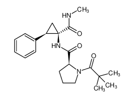 (S)-N-((1R,2R)-1-(methylcarbamoyl)-2-phenylcyclopropyl)-1-pivaloylpyrrolidine-2-carboxamide CAS:197778-08-8 manufacturer & supplier