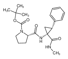 (S)-2-((1R,2R)-1-Methylcarbamoyl-2-phenyl-cyclopropylcarbamoyl)-pyrrolidine-1-carboxylic acid tert-butyl ester CAS:197778-19-1 manufacturer & supplier