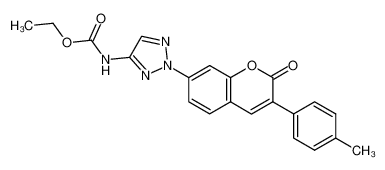 [2-(2-oxo-3-p-tolyl-2H-chromen-7-yl)-2H-[1,2,3]triazol-4-yl]-carbamic acid ethyl ester CAS:19778-54-2 manufacturer & supplier