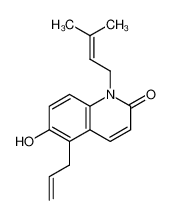 5-allyl-6-hydroxy-l-prenyl-2(1H)-quinolinone CAS:197785-52-7 manufacturer & supplier