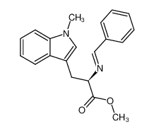 (R)-3-(1-Methyl-1H-indol-3-yl)-2-{[1-phenyl-meth-(E)-ylidene]-amino}-propionic acid methyl ester CAS:19779-74-9 manufacturer & supplier