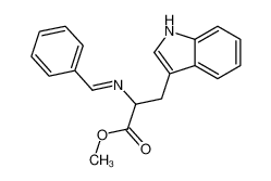 methyl 2-(benzylideneamino)-3-(1H-indol-3-yl)propanoate CAS:19779-75-0 manufacturer & supplier