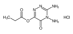 3,4-diamino-5-oxo-4,5-dihydro-1,2,4-triazin-6-yl propionate hydrochloride CAS:197793-98-9 manufacturer & supplier