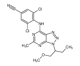 3,5-dichloro-4-((3-(1-methoxybutan-2-yl)-5-methyl-3H-[1,2,3]triazolo[4,5-d]pyrimidin-7-yl)amino)benzonitrile CAS:197800-48-9 manufacturer & supplier