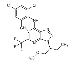 N-(2,4-dichloro-6-methylphenyl)-3-(1-methoxybutan-2-yl)-5-(trifluoromethyl)-3H-[1,2,3]triazolo[4,5-d]pyrimidin-7-amine CAS:197801-51-7 manufacturer & supplier