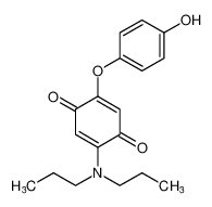 2-(dipropylamino)-5-(4-hydroxyphenoxy)cyclohexa-2,5-diene-1,4-dione CAS:197805-50-8 manufacturer & supplier