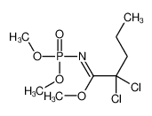 methyl 2,2-dichloro-N-dimethoxyphosphorylpentanimidate CAS:19784-37-3 manufacturer & supplier