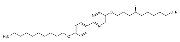 (S)-2-(4-(decyloxy)phenyl)-5-((4-fluorodecyl)oxy)pyrimidine CAS:197852-25-8 manufacturer & supplier