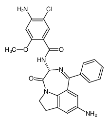 (3R)-4-amino-N-(9-amino-4-oxo-1-phenyl-3,4,6,7-tetrahydro[1,4]diazepino [6,7,1-hi]indol-3-yl)-5-chloro-2-methoxybenzamide CAS:197894-81-8 manufacturer & supplier