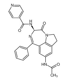 (R)-N-(9-acetamido-4-oxo-1-phenyl-3,4,6,7-tetrahydro-[1,4]diazepino[6,7,1-hi]indol-3-yl)isonicotinamide CAS:197894-86-3 manufacturer & supplier