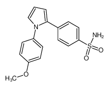 4-[1-(4-methoxyphenyl)-1H-pyrrol-5-yl]benzenesulfonamide CAS:197904-78-2 manufacturer & supplier