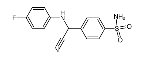 α-(4-fluoroanilino)-α-(4-sulfamoylphenyl)acetonitrile CAS:197905-55-8 manufacturer & supplier