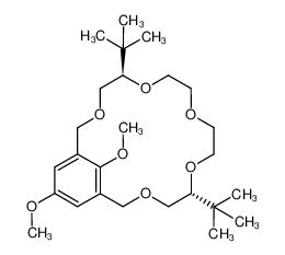 (5R,13R)-5,13-Di-tert-butyl-19,21-dimethoxy-3,6,9,12,15-pentaoxa-bicyclo[15.3.1]henicosa-1(20),17(21),18-triene CAS:197910-44-4 manufacturer & supplier