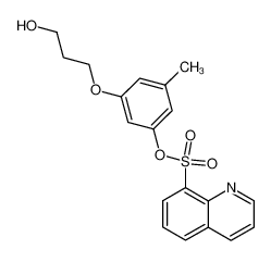 3-[5-methyl-3-(quinolinyl-8-sulfonyloxy)phenoxy]propanol CAS:197959-99-2 manufacturer & supplier