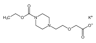 potassium 2-(2-(4-(ethoxycarbonyl)piperazin-1-yl)ethoxy)acetate CAS:197968-84-6 manufacturer & supplier