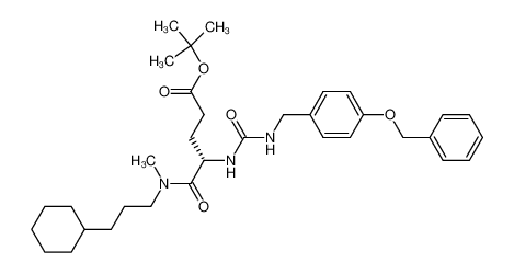 (S)-4-[3-(4-Benzyloxy-benzyl)-ureido]-4-[(3-cyclohexyl-propyl)-methyl-carbamoyl]-butyric acid tert-butyl ester CAS:197969-47-4 manufacturer & supplier