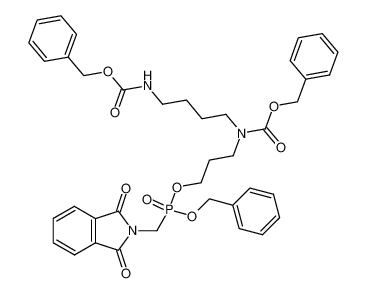 (1,3-Dioxo-1,3-dihydro-isoindol-2-ylmethyl)-phosphonic acid benzyl ester 3-[benzyloxycarbonyl-(4-benzyloxycarbonylamino-butyl)-amino]-propyl ester CAS:197971-40-7 manufacturer & supplier