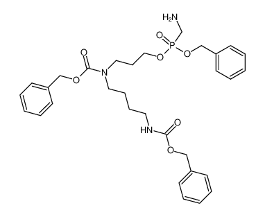 Aminomethyl-phosphonic acid benzyl ester 3-[benzyloxycarbonyl-(4-benzyloxycarbonylamino-butyl)-amino]-propyl ester CAS:197971-41-8 manufacturer & supplier